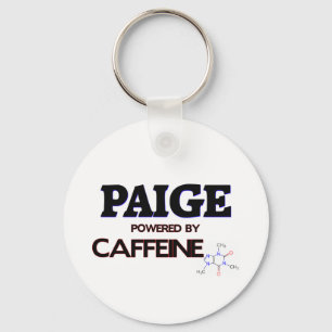 Paige trieb durch Koffein an Schlüsselanhänger