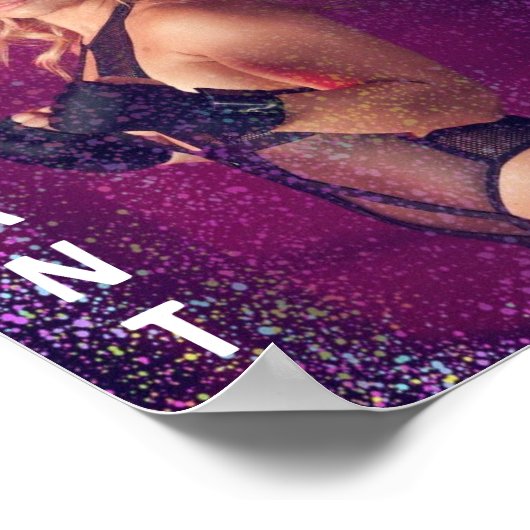 Paige Vanzant Poster (Ecke)