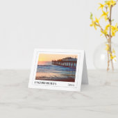 Paignton Pier, Englische Riviera, Devon Karte (Gelbe Blume)