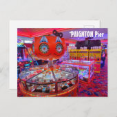 Paignton Pier Postkarte (Vorne/Hinten)