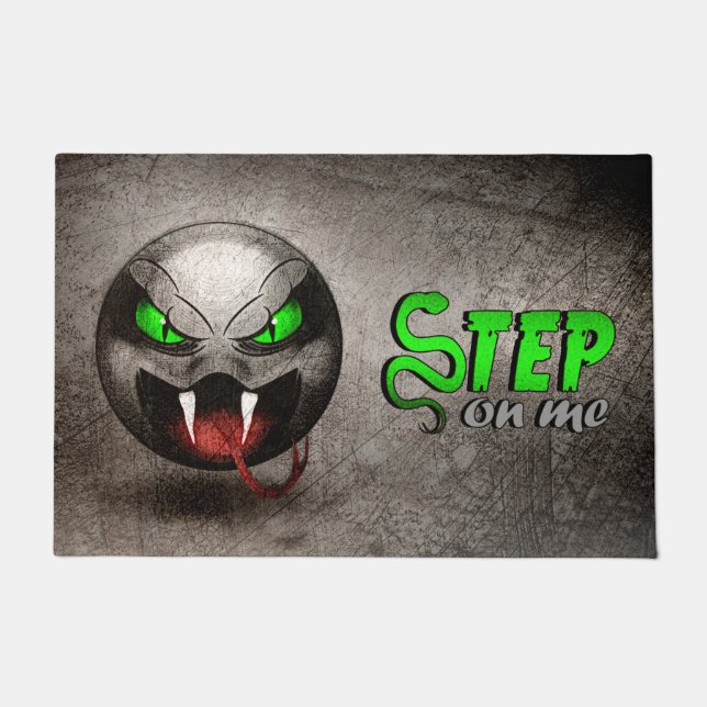 Paillasson Snakemoji Vintage Fußmatte (Vorderseite)