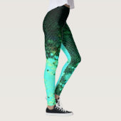 Paillette-Skalen Leggings (Rechts)