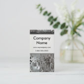 Paillette-Visitenkarten Visitenkarte (Stehend Vorderseite)