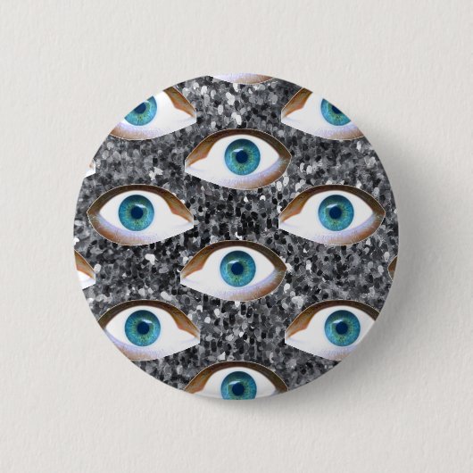 Pailletten Augen Button (Vorderseite)