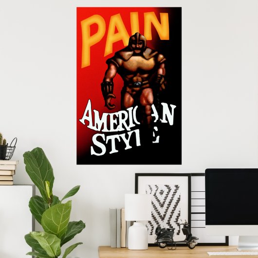 Pain American Style ICS Poster (Heimbüro)