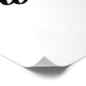 Pain Au Chocolat - Funny French Pastry Poster (Ecke)