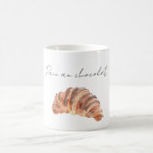 Pain au chocolat Pastry Kaffeetasse (Mittel)