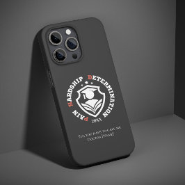 Pain, Hardship, Determination – Funny PhD Quote iPhone 15 Pro Hülle
