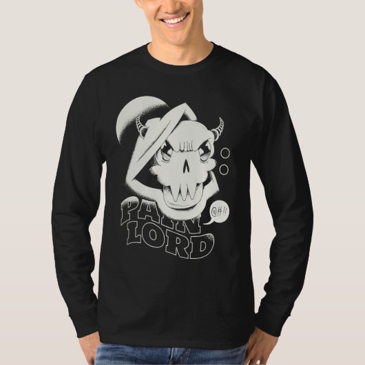 Pain lord scary creepy creature hoodie T-Shirt (Vorderseite)