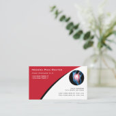 Pain Management Medical Business Cards Visitenkarte (Stehend Vorderseite)