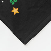 Pain Scale Funny Gingerbread Man Christmas Nurse H Fleecedecke (Ecke)