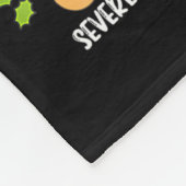 Pain Scale Gingerbread Trauma Nurse Christmas Nurs Fleecedecke (Ecke)