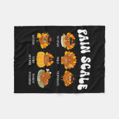 Pain Scale Turkey Pain Essment Trauma Nurse Thanks Fleecedecke (Vorderseite (Horizontal))