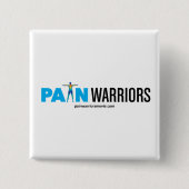 Pain Warriors Film Button (Vorderseite)