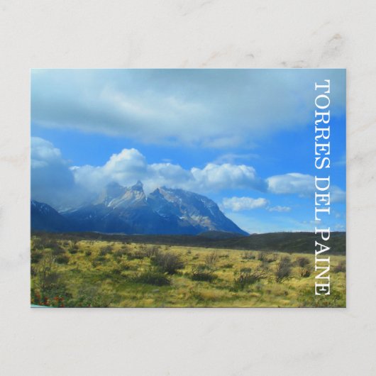 Painenlandschaft Postkarte (Vorderseite)