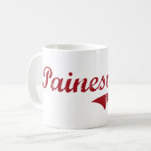 Painesville Ohio klassischer Entwurf Kaffeetasse (Vorderseite Links)