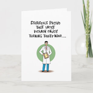 Painful Funny 39. Geburtstag Karte