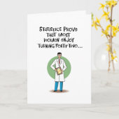 Painful Funny 42. Geburtstag Karte (Gelbe Blume)