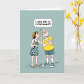 Painful Funny 70. Geburtstag Karte (Gelbe Blume)