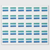 PAINIERTE GAY MALE PRIDE - AZAHL GESCHENKPAPIER (Flach)