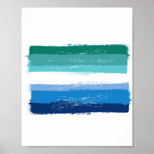 PAINIERTE GAY MALE PRIDE - AZAHL POSTER