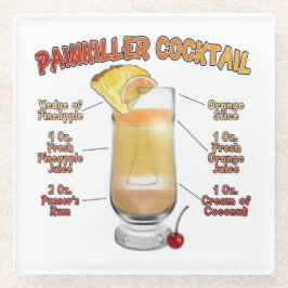 PAINKILLER Cocktail Rezeption   Glasuntersetzer