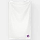 Painstaking Illustration Design Vinyl Banner (Vertikal)
