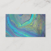 Paint art Business Cards Visitenkarte (Rückseite)