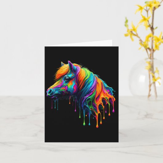 Paint Art Miniatur Reiten Karte (Gelbe Blume)