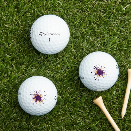 Paint Ball Blast taylormade golf balls (Insitu Gras)