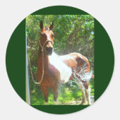 Paint Bath Runder Aufkleber (Vorderseite)