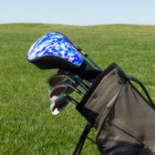 Paint Blue Golf Headcover (In SItu)