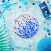 Paint Blue Pappteller (Party)