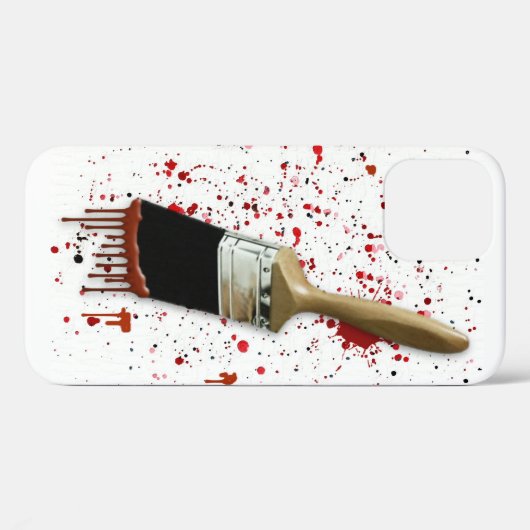 Paint Brush Case-Mate iPhone Hülle (Rückseite (Horizontal))