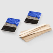 Paint Brush Drilling Blue Paint Fächer (Non-assembled)