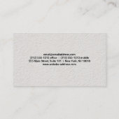 Paint Brush | Mauerwerk Visitenkarte (Rückseite)