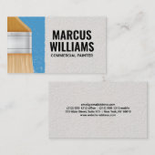 Paint Brush | Mauerwerk Visitenkarte (Vorne/Hinten)