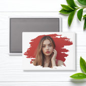 Paint Brush Photo Magnet