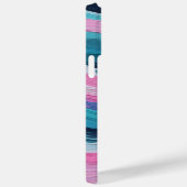 Paint Brush Stroke Abstrakt Ocean Waves Neuralfarb Case-Mate iPhone Hülle (Rückseite / Rechts)