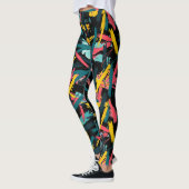  paint brush strokes yoga gym Leggings (Links)