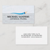 Paint Brush | Wall Textures Visitenkarte (Vorne/Hinten)