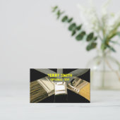 Paint Brushes Business Card Visitenkarte (Stehend Vorderseite)