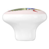 Paint Brushes Pallet Black Kitten Artist Keramikknauf (Seitenansicht)