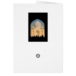 Paint by Numbers Card: Taj Mahal