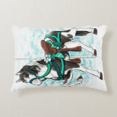 Paint Carousel Pferdekissen Dekokissen (Vorderseite)