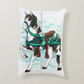 Paint Carousel Pferdekissen Dekokissen (Rückseite(Vertikal))