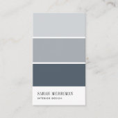 Paint Chip | Editierbare Farben - Designer Visitenkarte (Vorderseite)