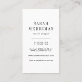 Paint Chip | Editierbare Farben - Designer Visitenkarte (Rückseite)