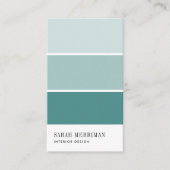 Paint Chip | Editierbare Farben - Designer Visitenkarte (Vorderseite)