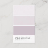Paint Chip | Editierbare Farben - Designer Visitenkarte (Vorderseite)